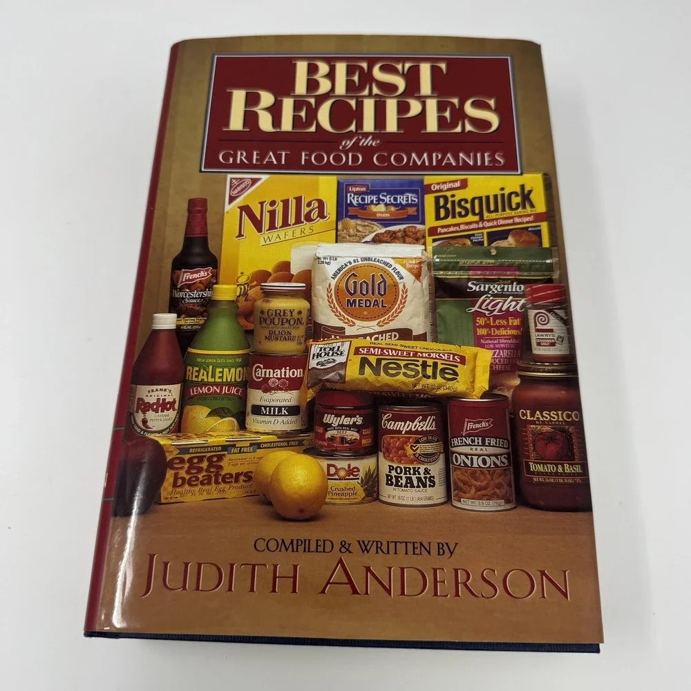 Vintage Best Recipes Of The Great Food Companies Judith Anderson Galahad HC 1997